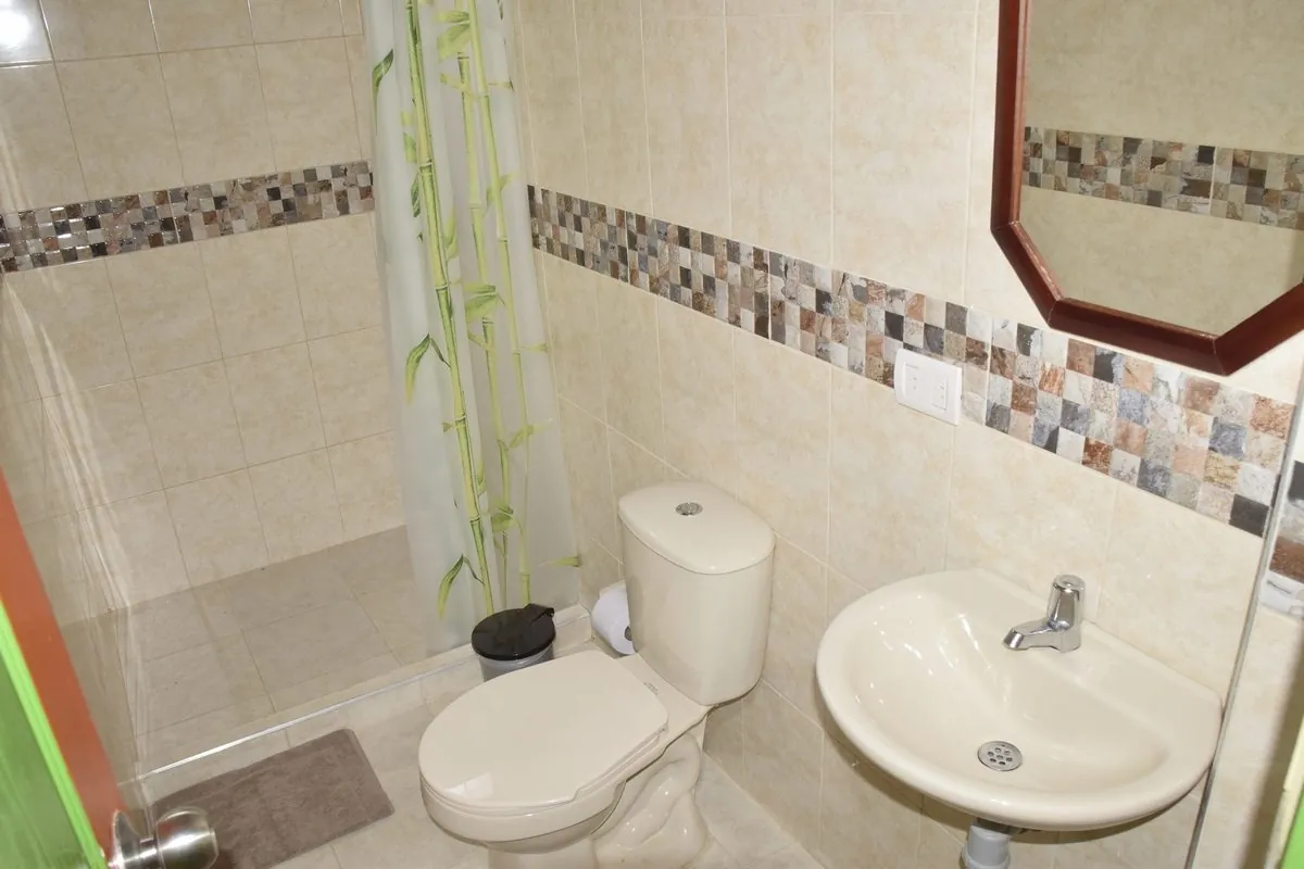 Nirvana 1: baño privado con ducha